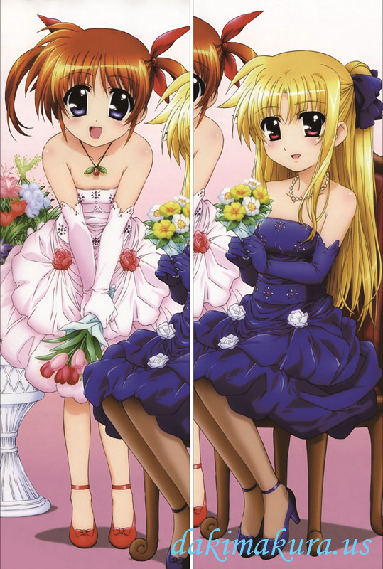 Magical Girl Lyrical Nanoha - Fate Testarossa Anime Dakimakura Pillow Cover